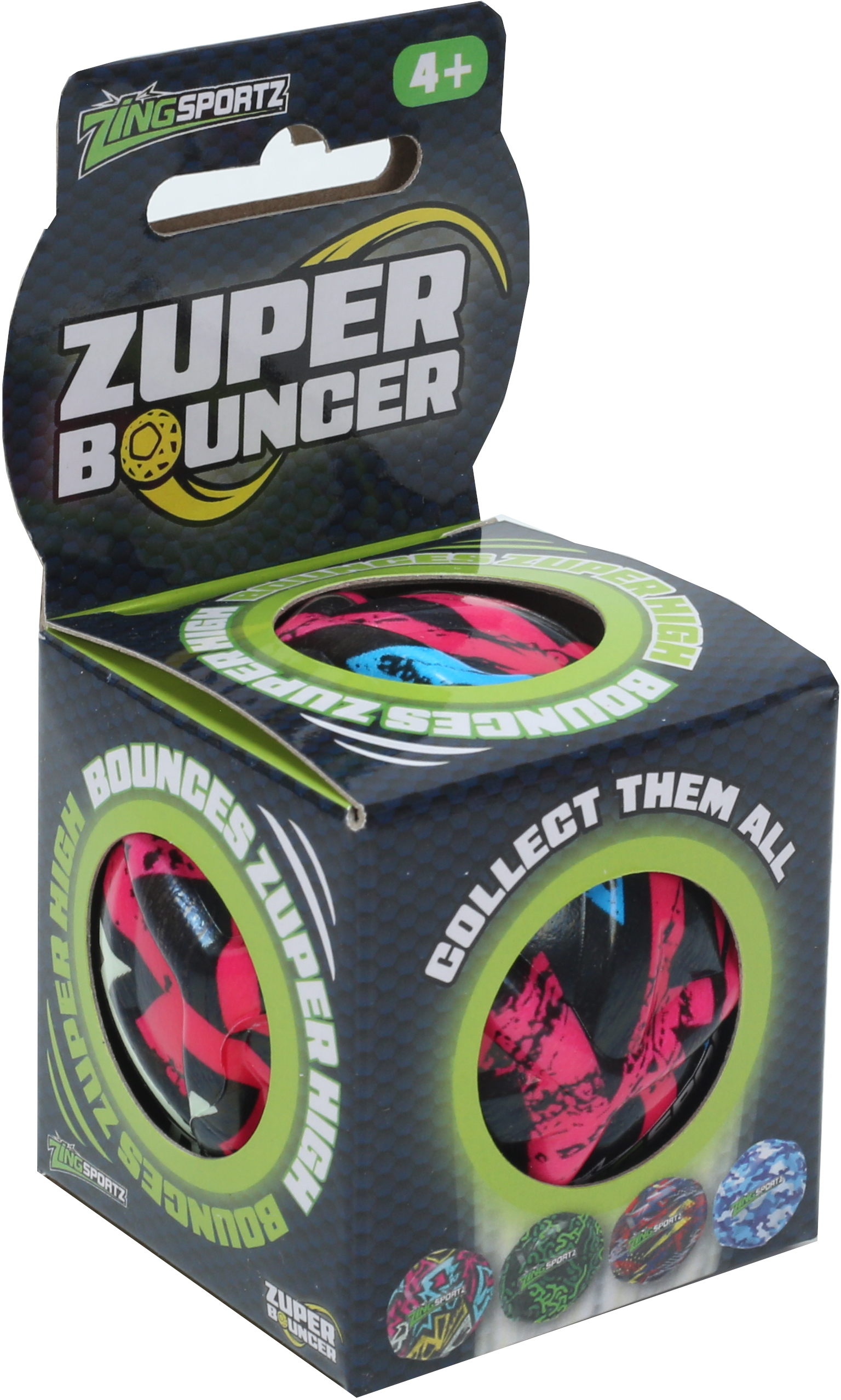 Игровой мяч Zing Zuper Bouncer, в ассортименте (ZS160)